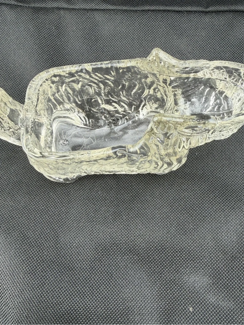 Scottie Dog Glass Creamer 1930's POST Grape Nuts Cereal Promotional L.E. Smith